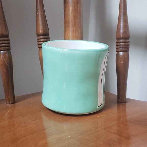 Anthropologie Handpainted M Mug - Picture 2 of 7